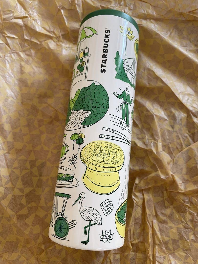 スターバックス　ベトナム　限定　ステンレス　タンブラー　水筒　2023年物 スターバックスベトナム限定ステンレスタンブラー水筒2023年物